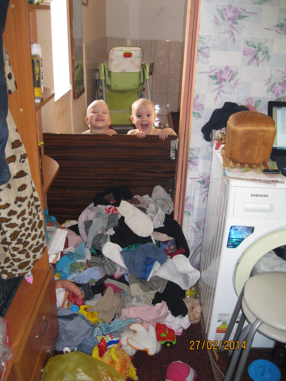 Пока мама стряпала...