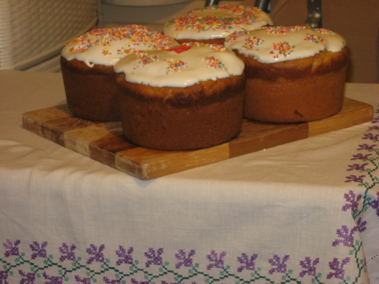 Куличи необыкновенно-вкусные ко дню Светлой Пасхи