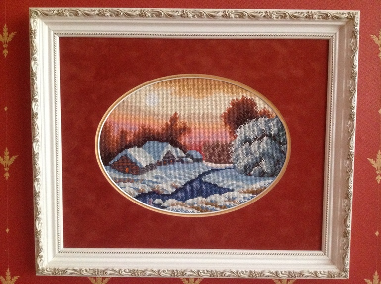 По хвастаюсь мамиными работами)))!