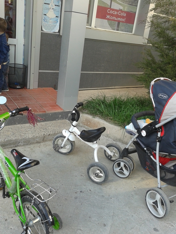 Велик, удобный для малышей