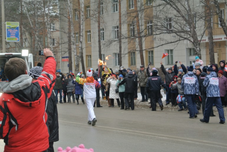 Эстафета олимпийского огня