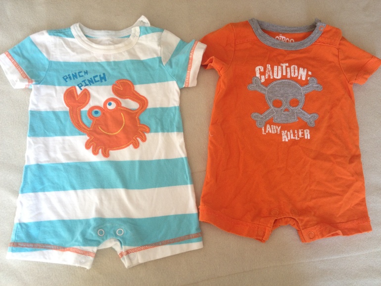 Два песочника Circo на 3-6 мес 350 руб