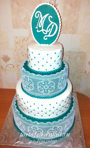 Мои свадебные тортики (пишу через телефон, дождитесь когда выложу все 4 фотки)