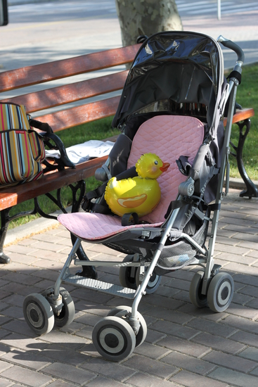 Новый матрасик для Maclaren Triumph + наши матрасики;)))