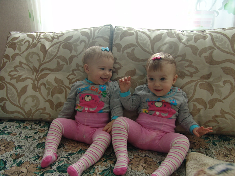 Первый день рождения....