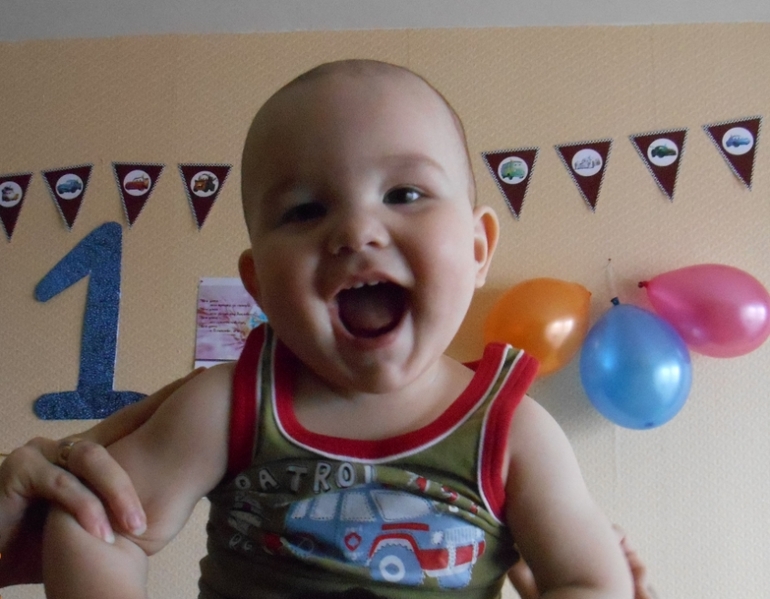 Первый День рождения Эмиля