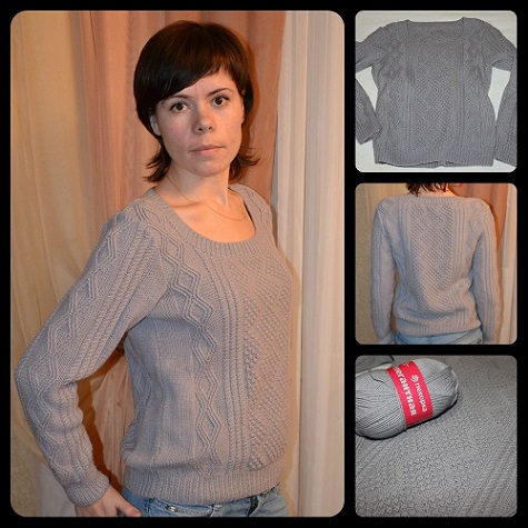 ГОТОВЫЕ РАБОТЫ конкурса Вязание спицами-3 Осень-Зима