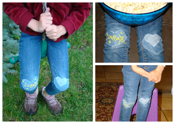 Заплатки - жизнь после встречи с асфальтом)))