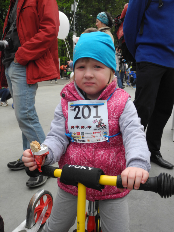 Весенняя беловелогонка в Сокольниках