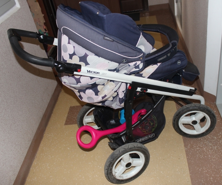 Коляска 2 в 1 Bebecar Vector AT  10 000 р