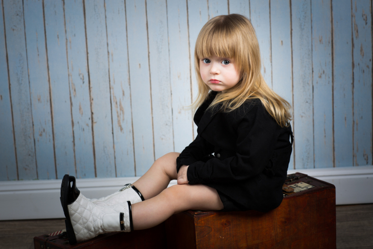 Очаровательная Василиса - будущая модель