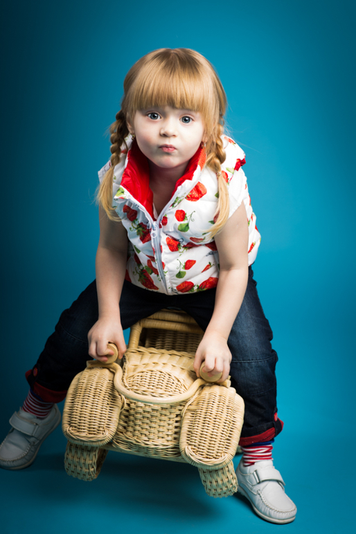 Очаровательная Василиса - будущая модель