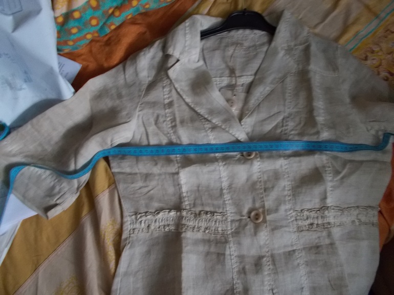 Жакет арт. ПОЧТА Состав: 100% RAMIE (крапива) XL (48) 1350 р.