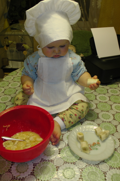 ФМ Готовим вместе с детьми - Банановые оладьи.