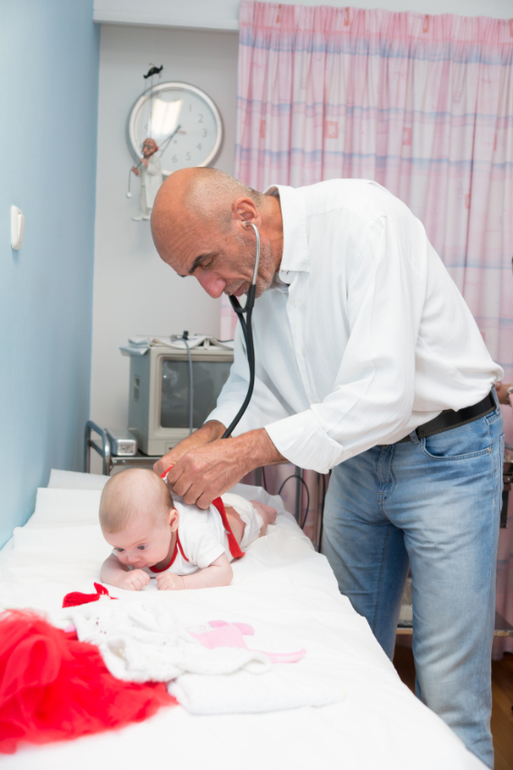 Вчера были у педиатра!