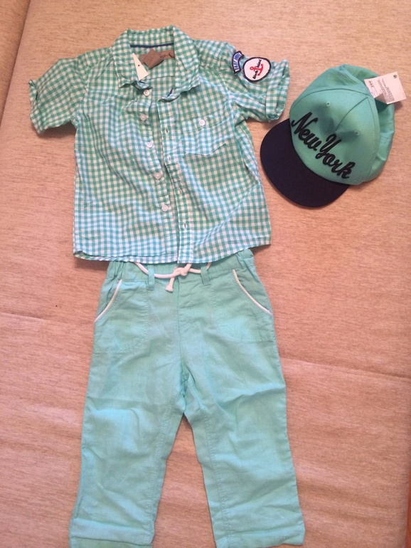 Небольшой хваст одежды для мальчика H&M и Next