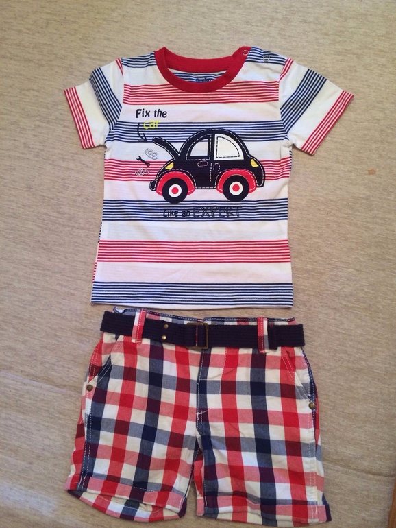 Небольшой хваст одежды для мальчика H&M и Next