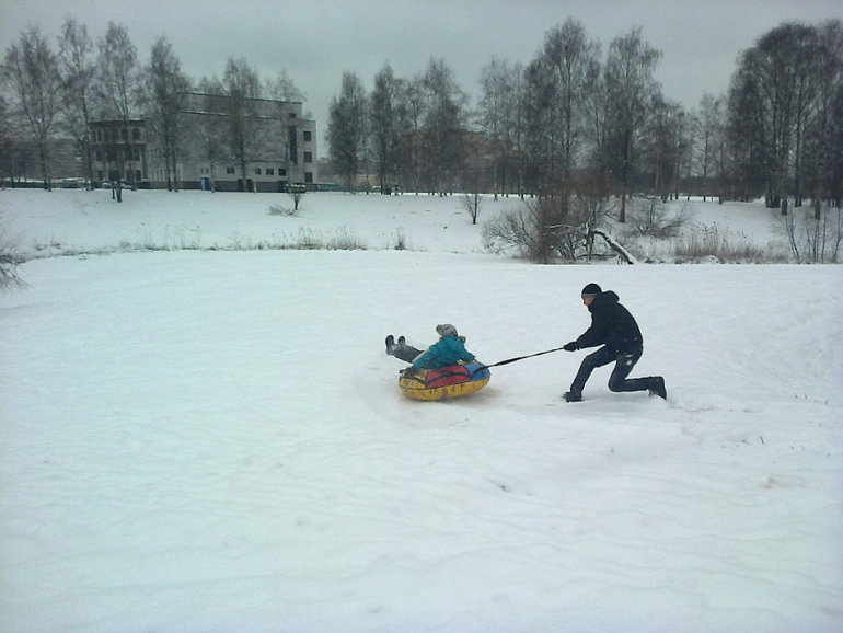 Вот так классно мы сегодня погуляли!