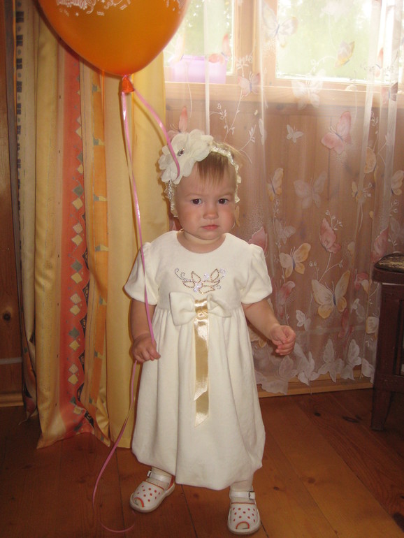 Запоздалый отчет о том, как мы отметили первый годик нашей любимой дочки Софии))))