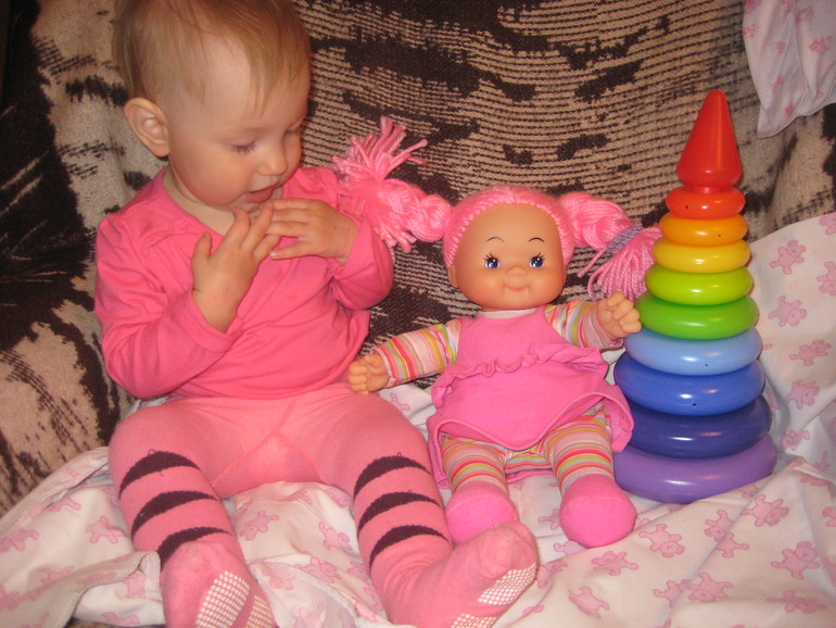 Запоздалый отчет о том, как мы отметили первый годик нашей любимой дочки Софии))))