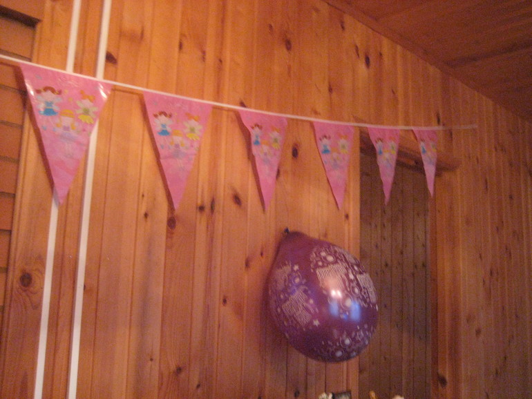 Запоздалый отчет о том, как мы отметили первый годик нашей любимой дочки Софии))))