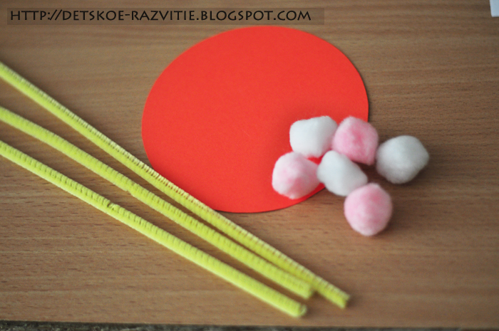 Творчество с детьми: паучок с пушистыми лапками