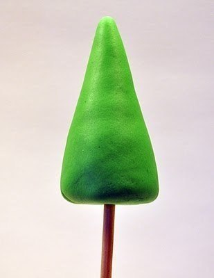 Скоро новый год, смастерите с малышом вот такую замечательную елочку