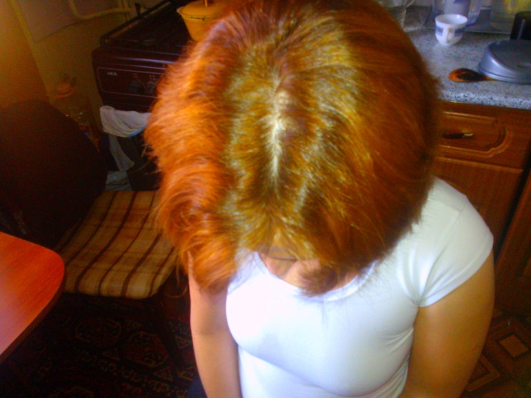 Из брюнетки в русый