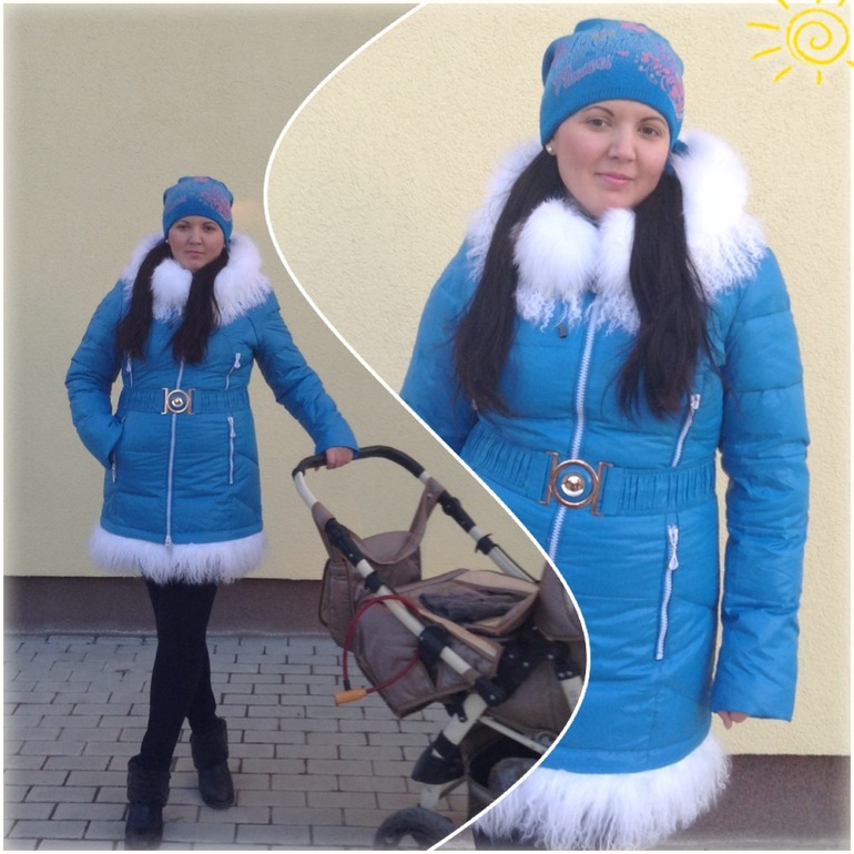 утеплилась, подготовилась к земе ))) снегурочка