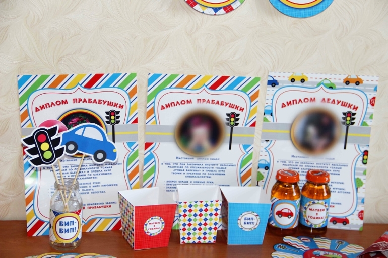 Набор для декора дня рождения