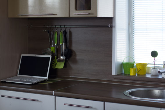 моя кухня цвета капуччино..