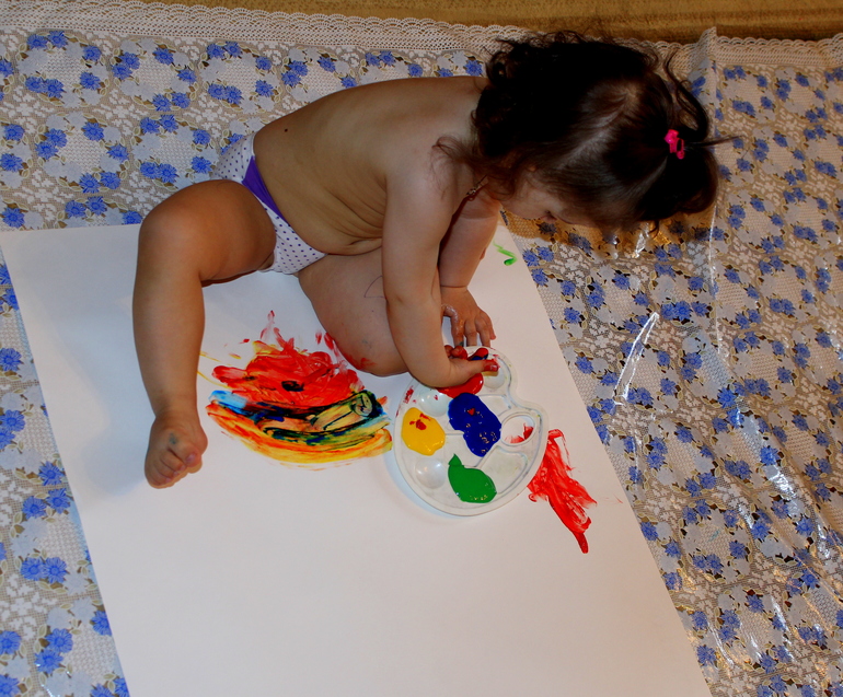 Настеньке 1,5 годика. День второй.