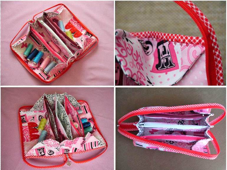 Косметичка. Баульчик для рукоделия.