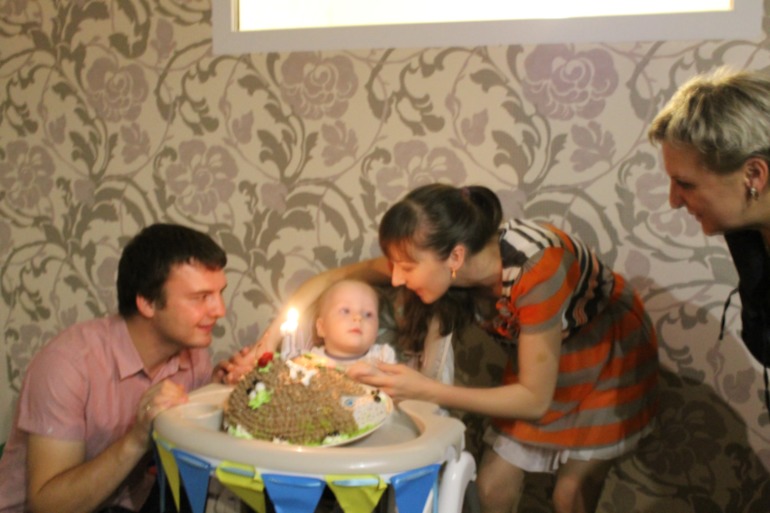 Денису 1 годик! Фотоотчет.
