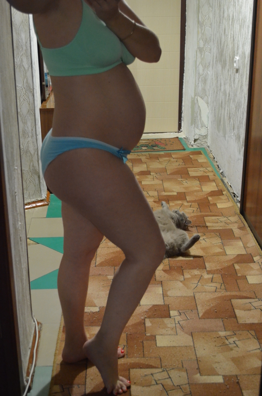 Пузику 30 недель...декрет УРА!!!