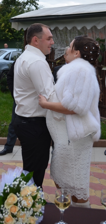 Наша свадьба 05.10.2013г (пузику 32 недели)