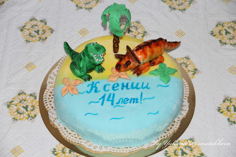 Мои первые тортики!