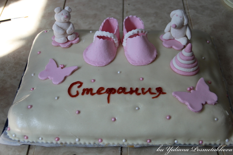 Мои первые тортики!