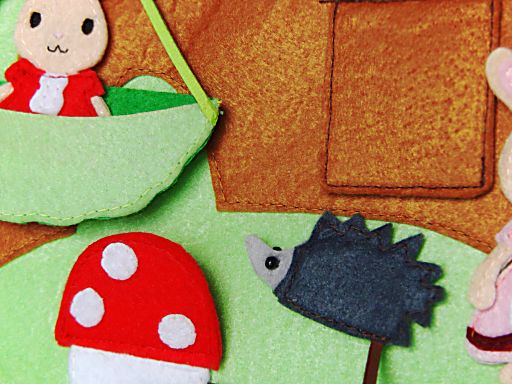 Sylvanian Families из фетра)