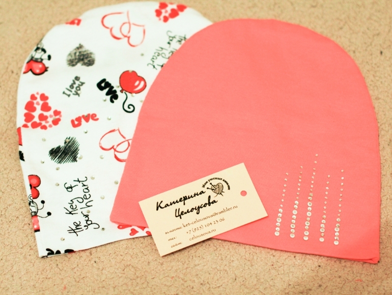 Шапочки от Кати.