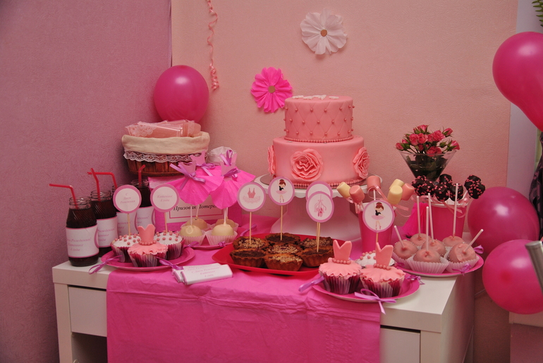 Сладкий стол для Балерины