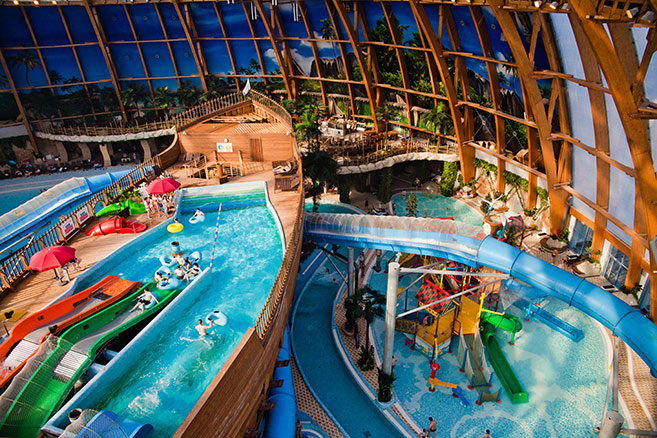 Первый поход в аквапарк