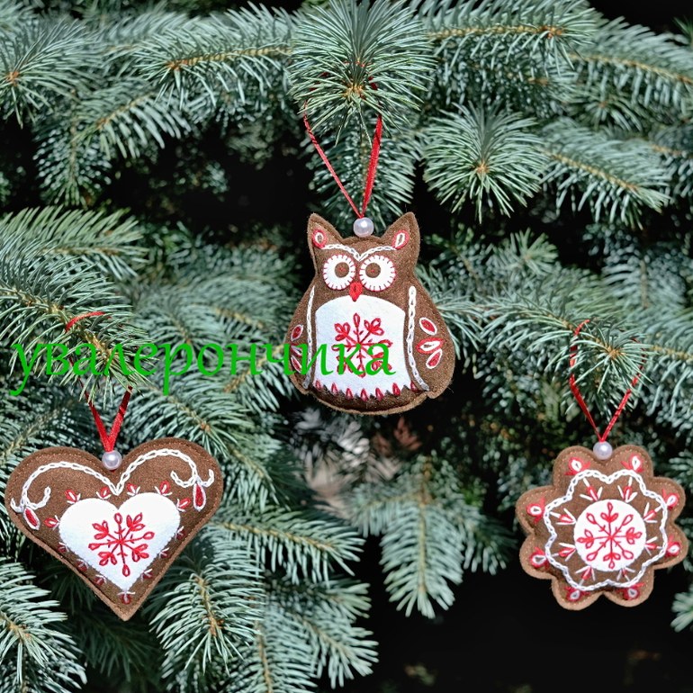 Ёлочные игрушки. Часть 2