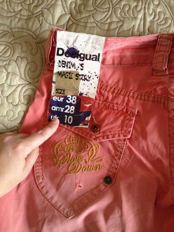Джинсы Desigual новые 44-46р