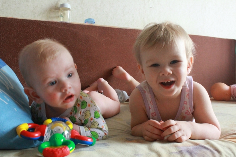 И снова мои детки))))