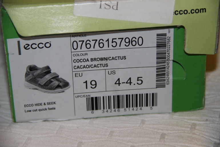 Сандали Ecco д/м р.19, регион