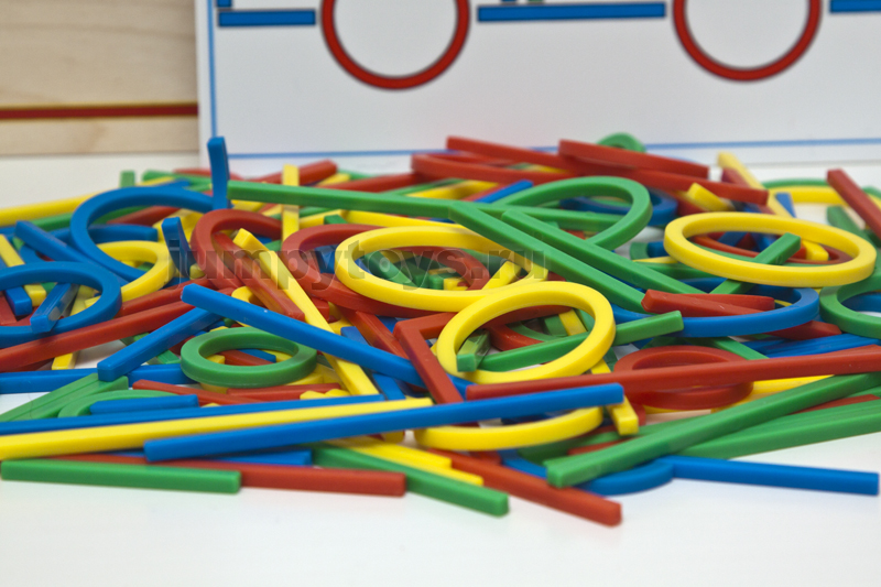 Колечки и палочки от Educo