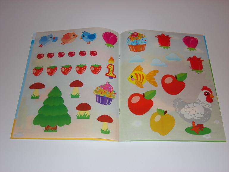 Наши творческие пятиминутки. Наклейки