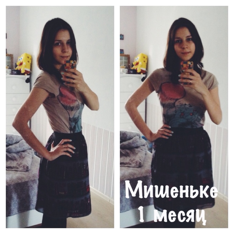 Мишутке месяц! Наши новости :)