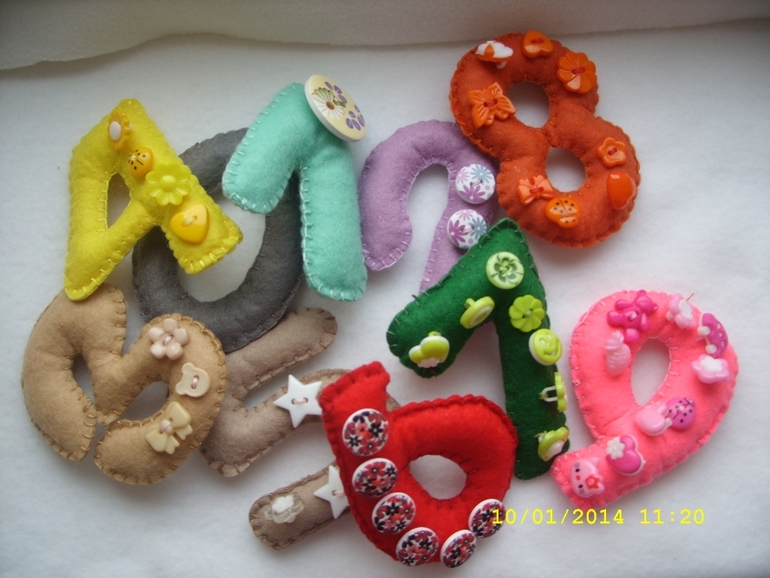 Наборчики из фетра.